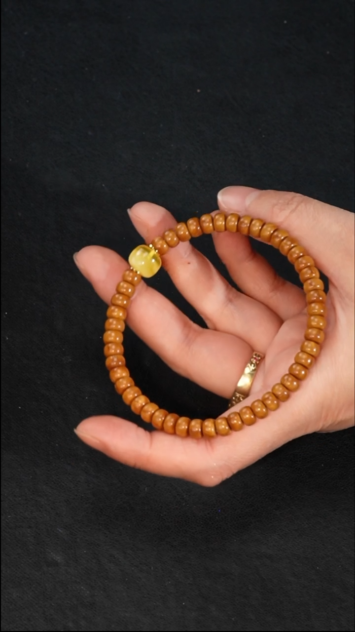 手串紫金鼠鼠尖纯肉原色精配小肉包6*4mm