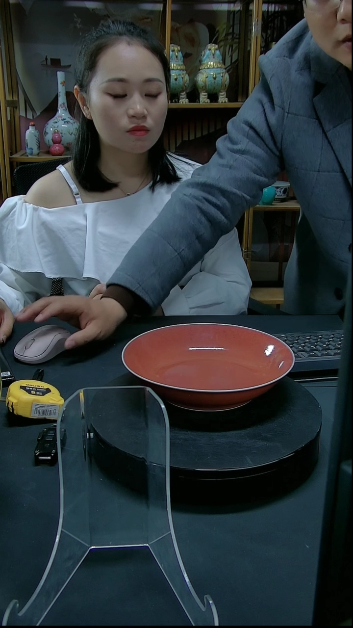 【闪购商品】摆件精品陶瓷赏瓶摆件