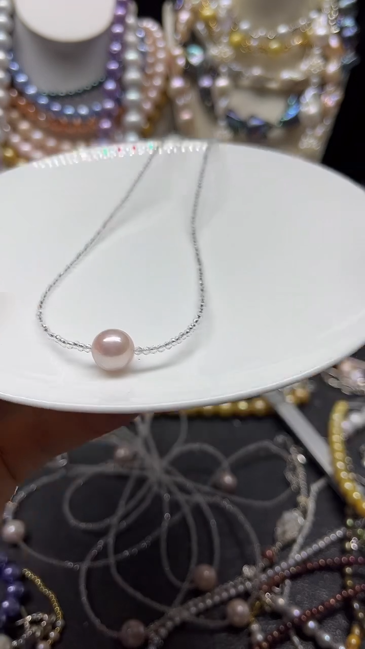 颈饰未镶嵌淡水珍珠多人