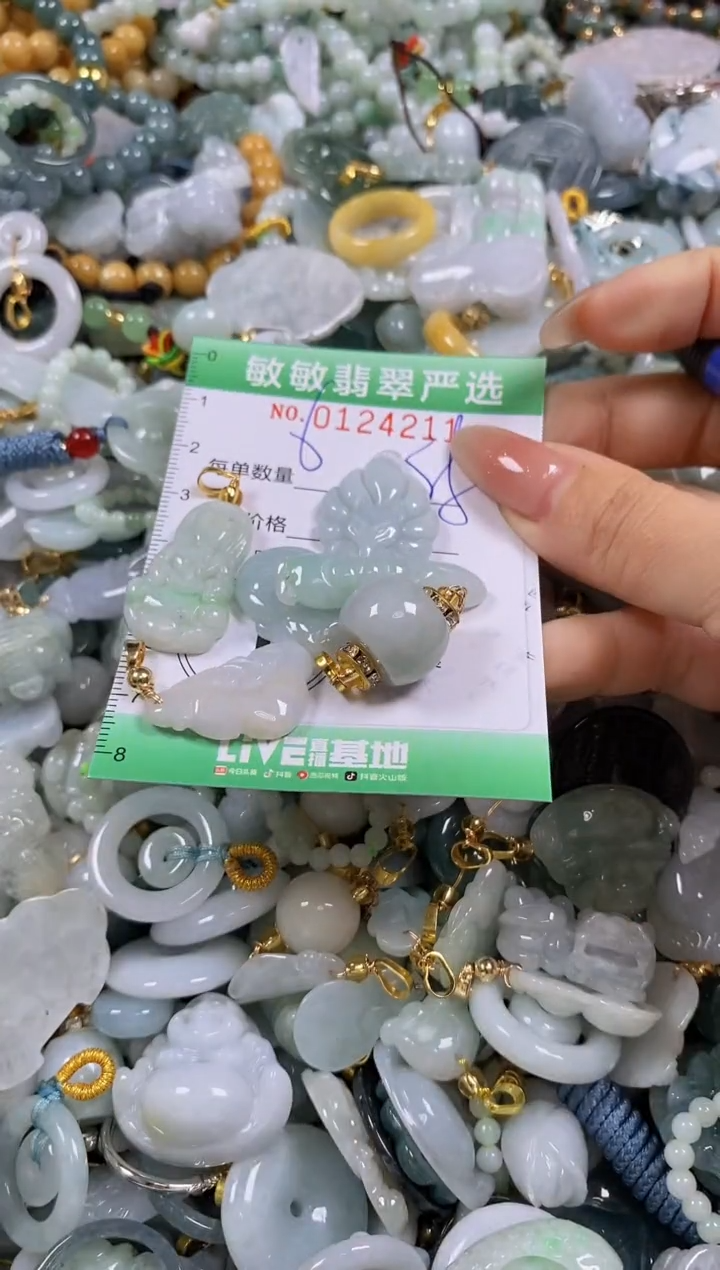 【闪购商品】翡翠颈饰未镶嵌闪购0124211