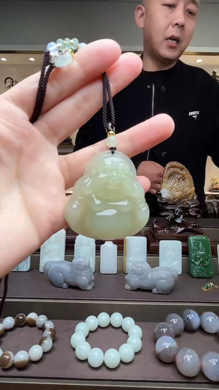 【闪购商品】和田玉挂件未镶嵌苏