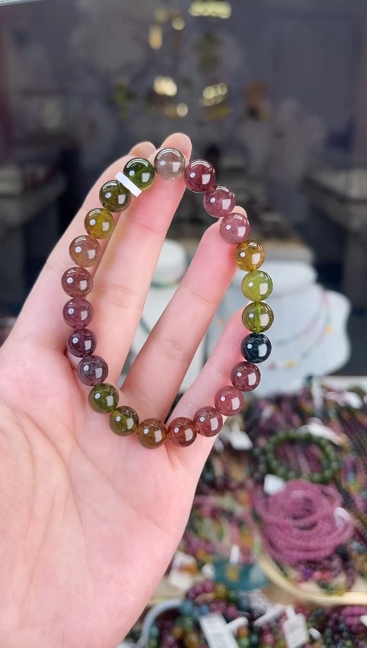 【闪购商品】碧玺/未镶嵌8mm+碧玺单圈多样性发货