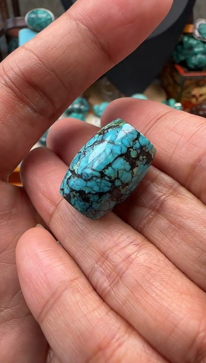 未镶嵌绿松石珠宝奇石绿松石