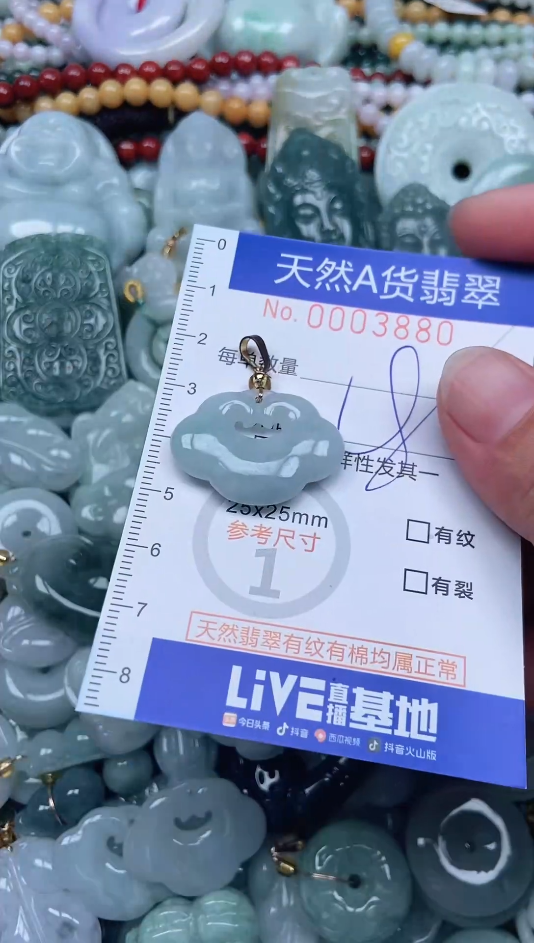 颈饰未镶嵌翡翠翡翠
