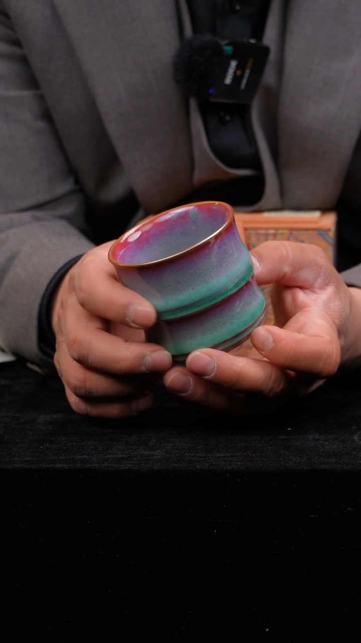 【闪购商品】瓷片67有老师钧瓷二月十四