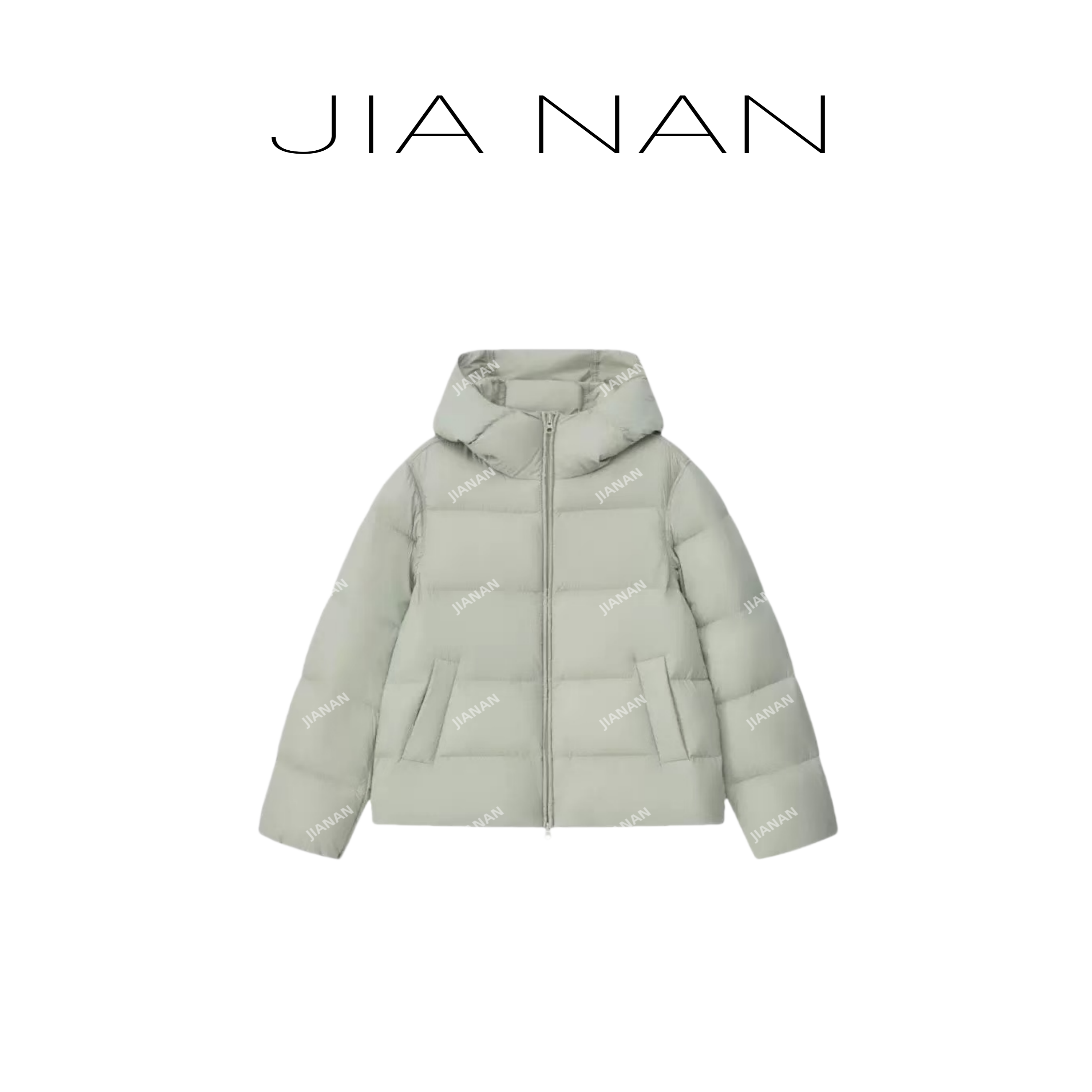 成人两色连帽休闲外套7201