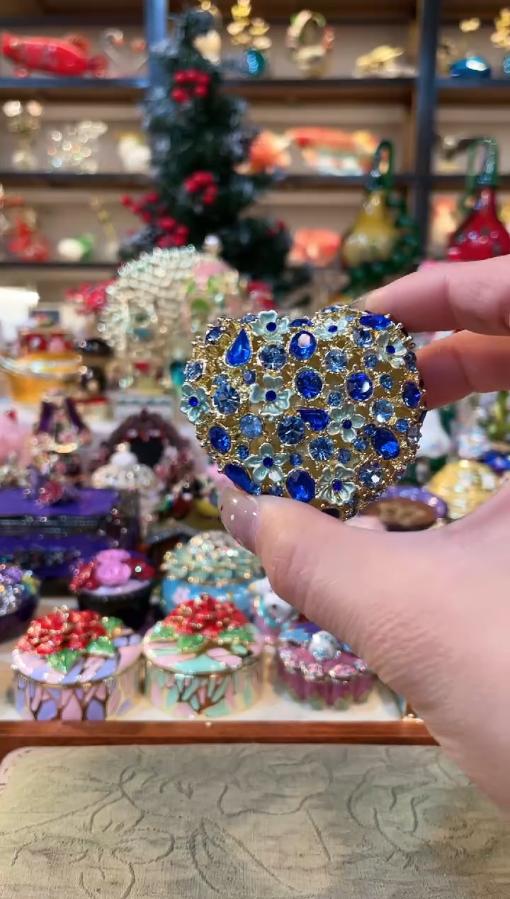 【闪购商品】 珐琅彩精致首饰盒