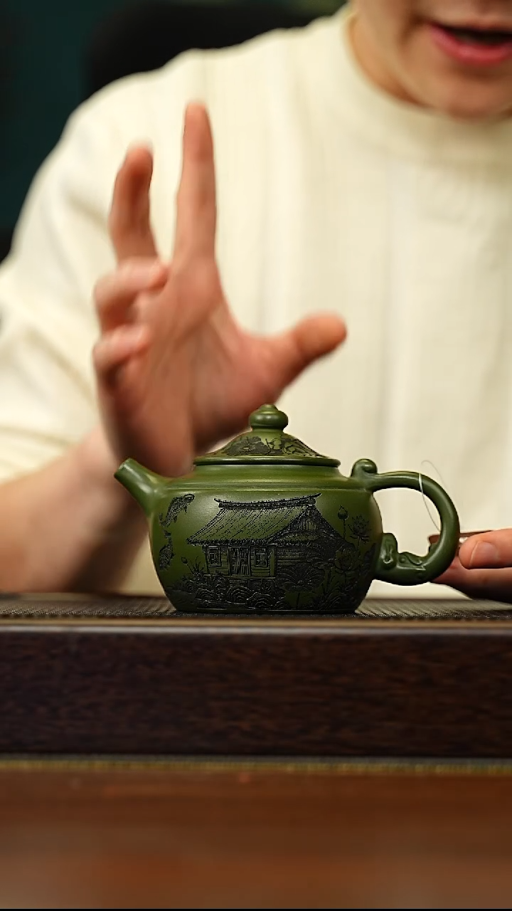 茶壶紫砂宜兴原矿 半手工 紫砂壶容量260CC