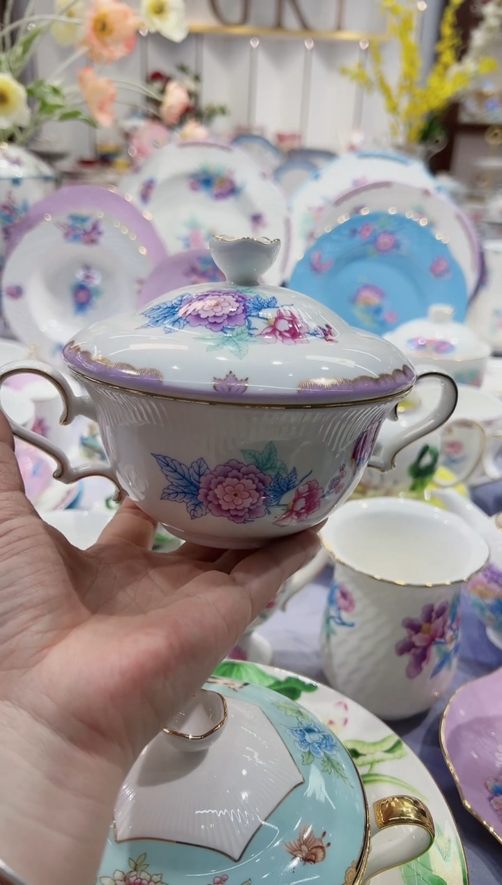 【闪购商品】36%以上骨粉骨瓷炖盅·