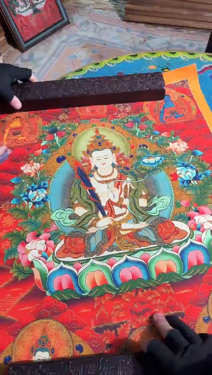 卷轴画天天的唐卡tk160