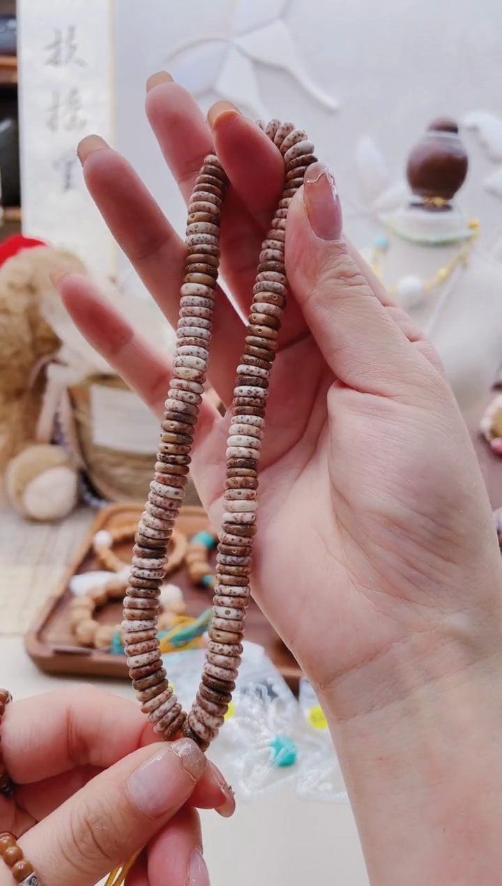 星月菩提手串M176星月泥鳅背单圈