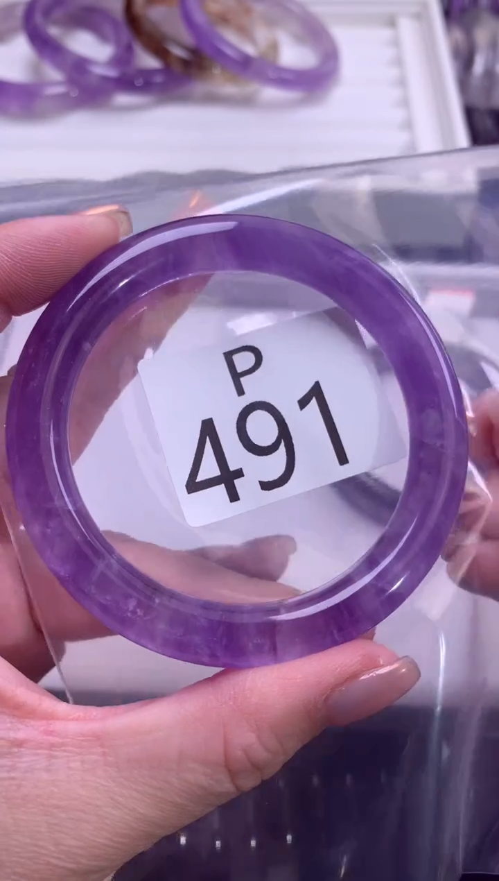 水晶手镯未镶嵌水晶491-55