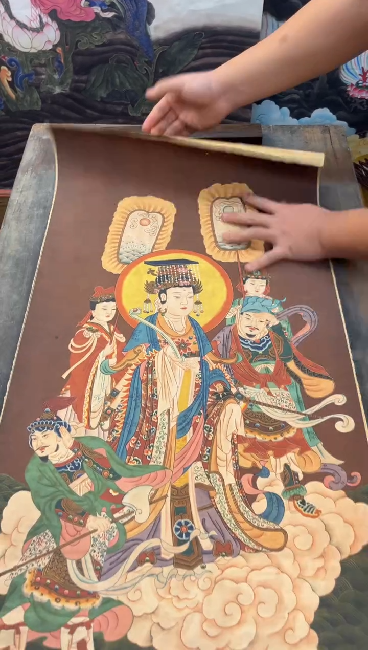 卷轴画大朱画院老六专属AA96