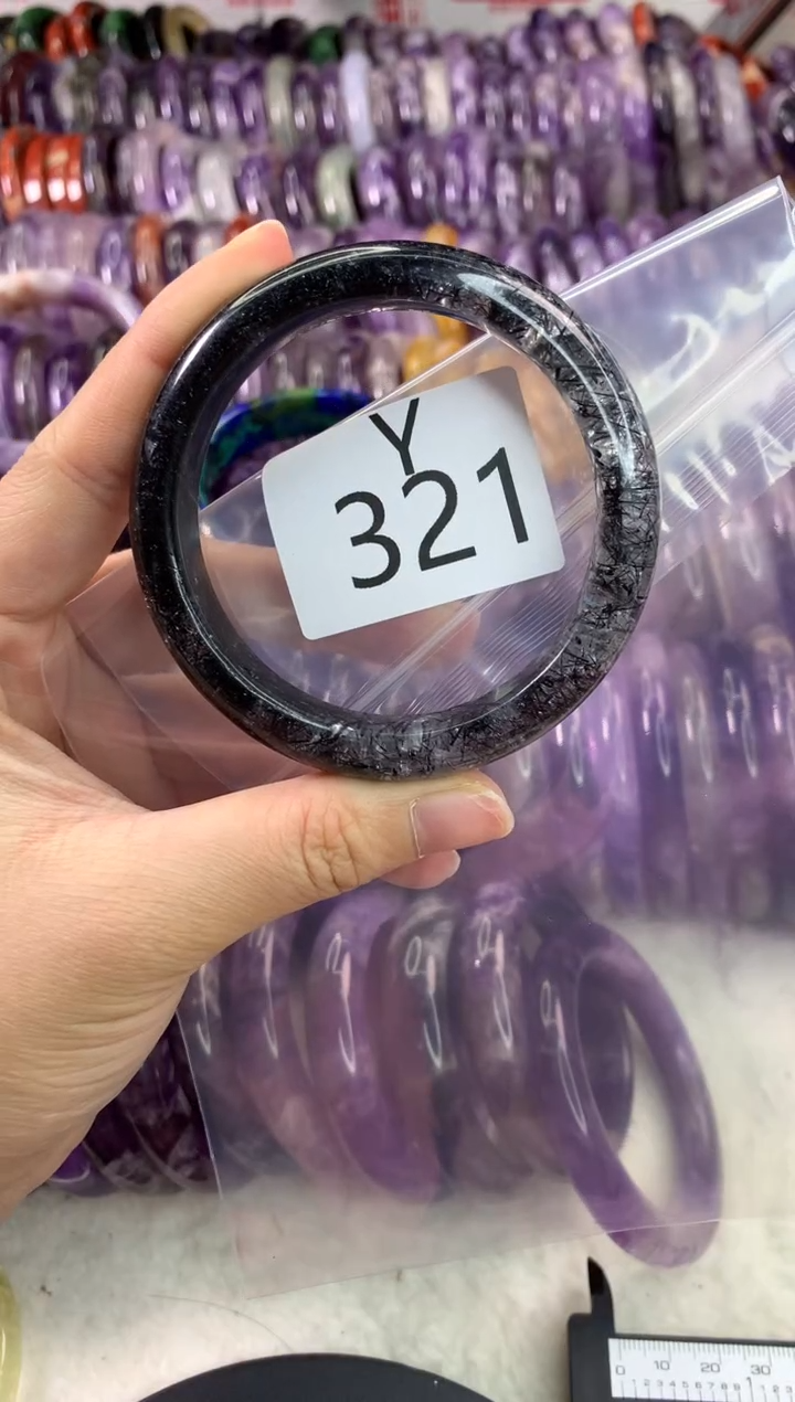 【闪购商品】水晶水晶手镯Y未镶嵌321*-57