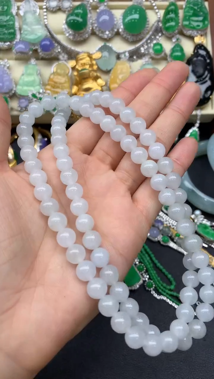 【闪购商品】翡翠手串未镶嵌40-中国好珍宝