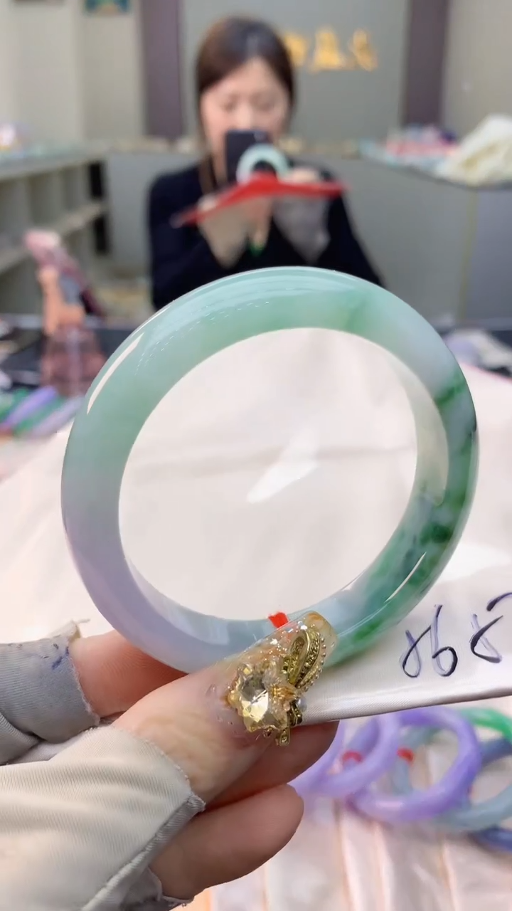 未镶嵌手镯翡翠0483957459