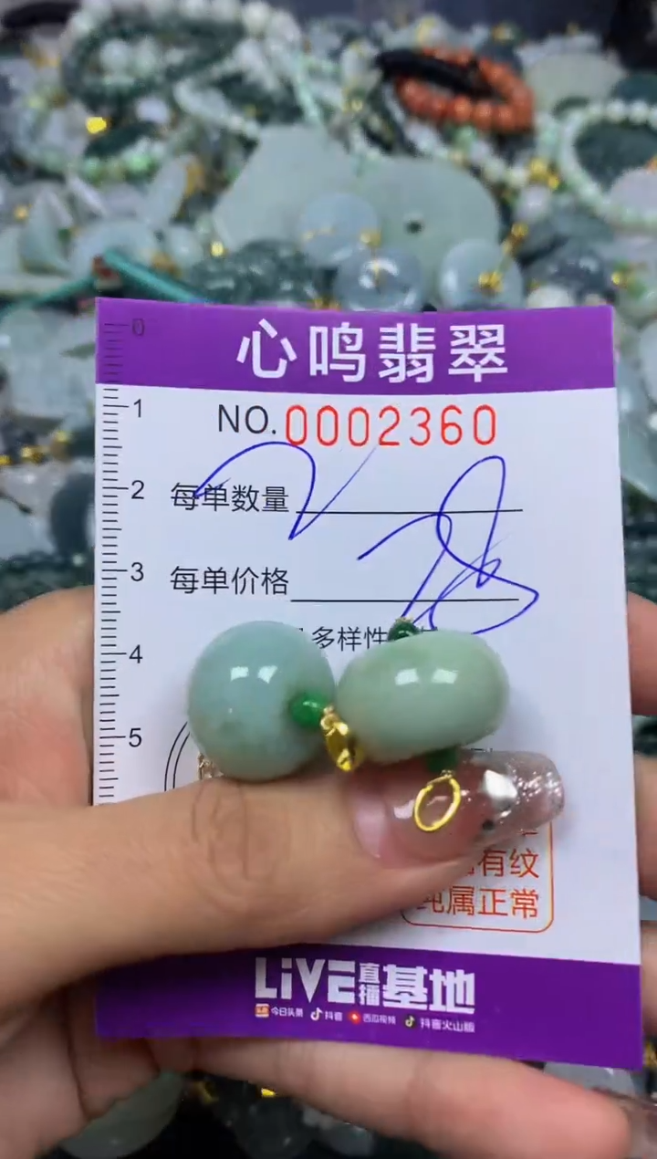 【闪购商品】翡翠颈饰未镶嵌闪购002360