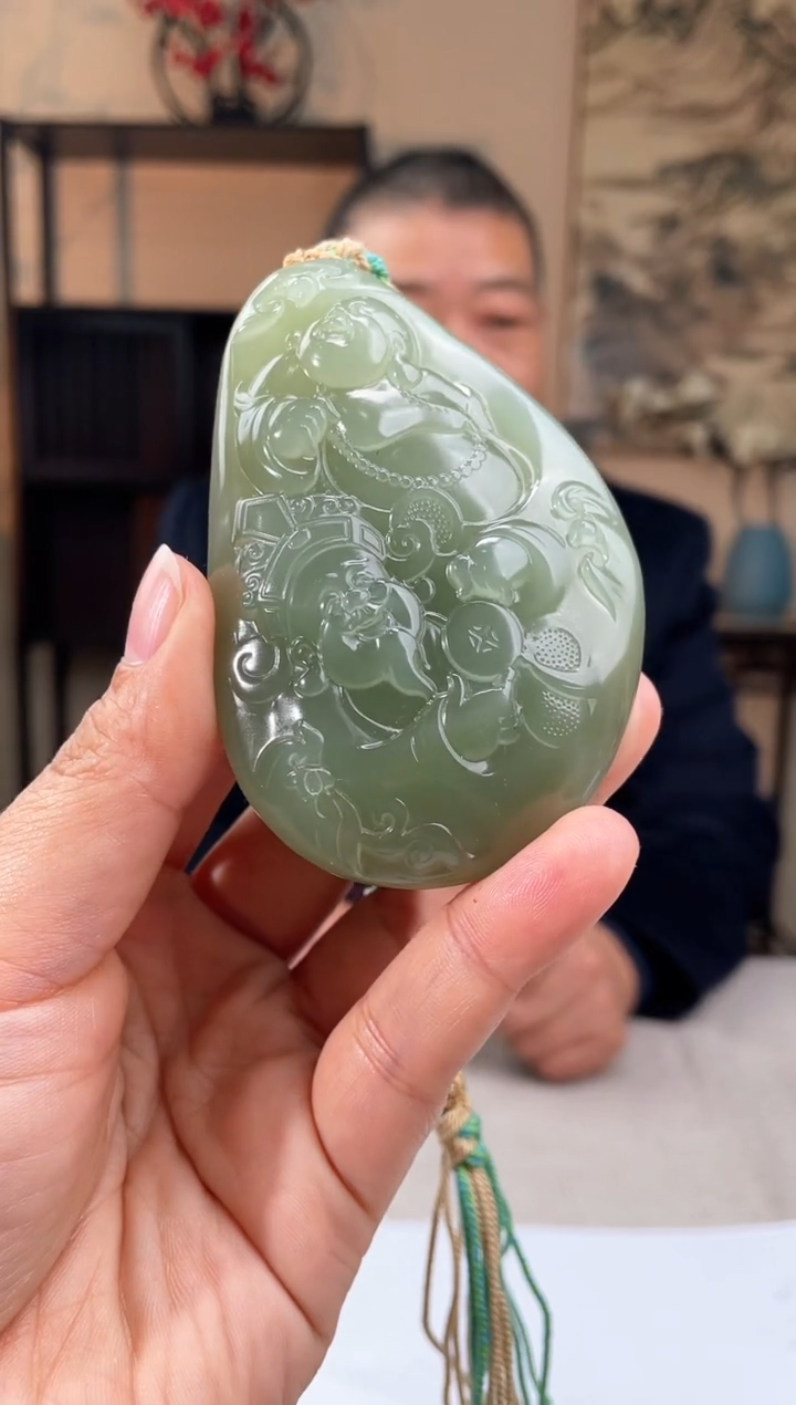 【闪购商品】定制和田玉多样性发货拍一发一06217