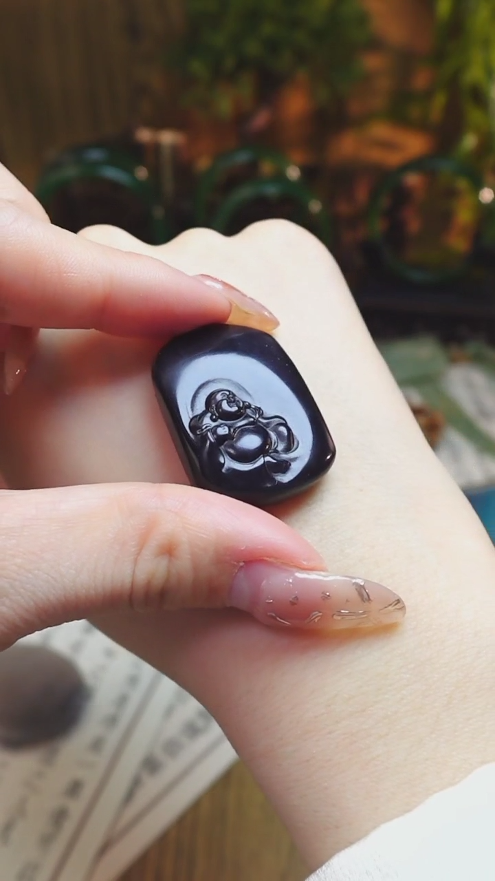 【闪购商品】和田玉吊坠(不含链)未镶嵌帝王紫