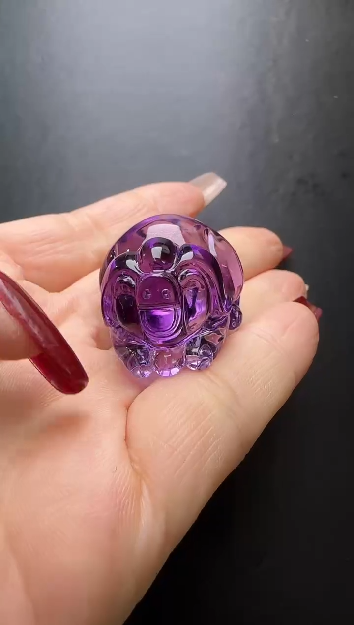 【闪购商品】水晶吊坠未镶嵌紫水晶生肖吊坠 JP37926