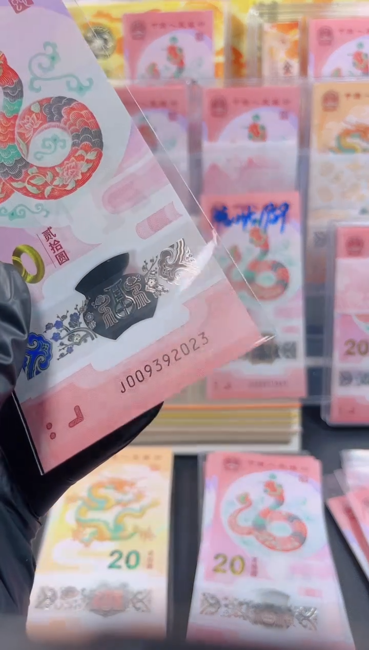 【闪购商品】蛇钞009392023 年份单张