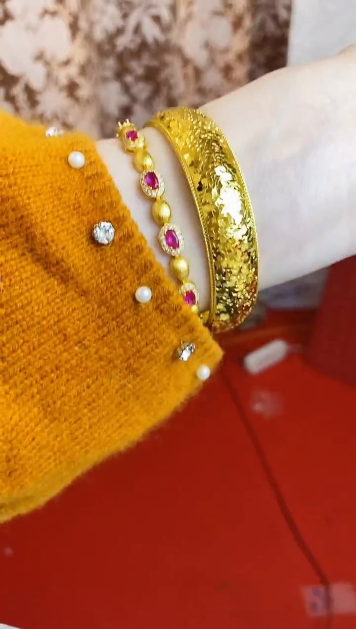 合金无021龙鳞开口手镯