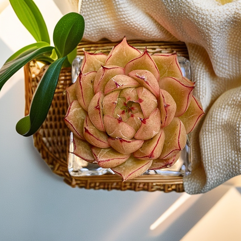 精品无土多肉-月痕