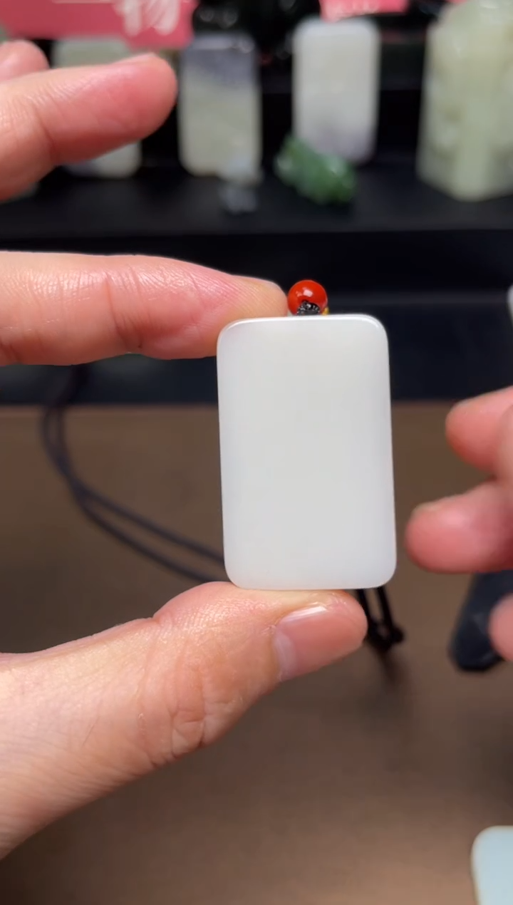 和田玉未镶嵌颈饰19 通