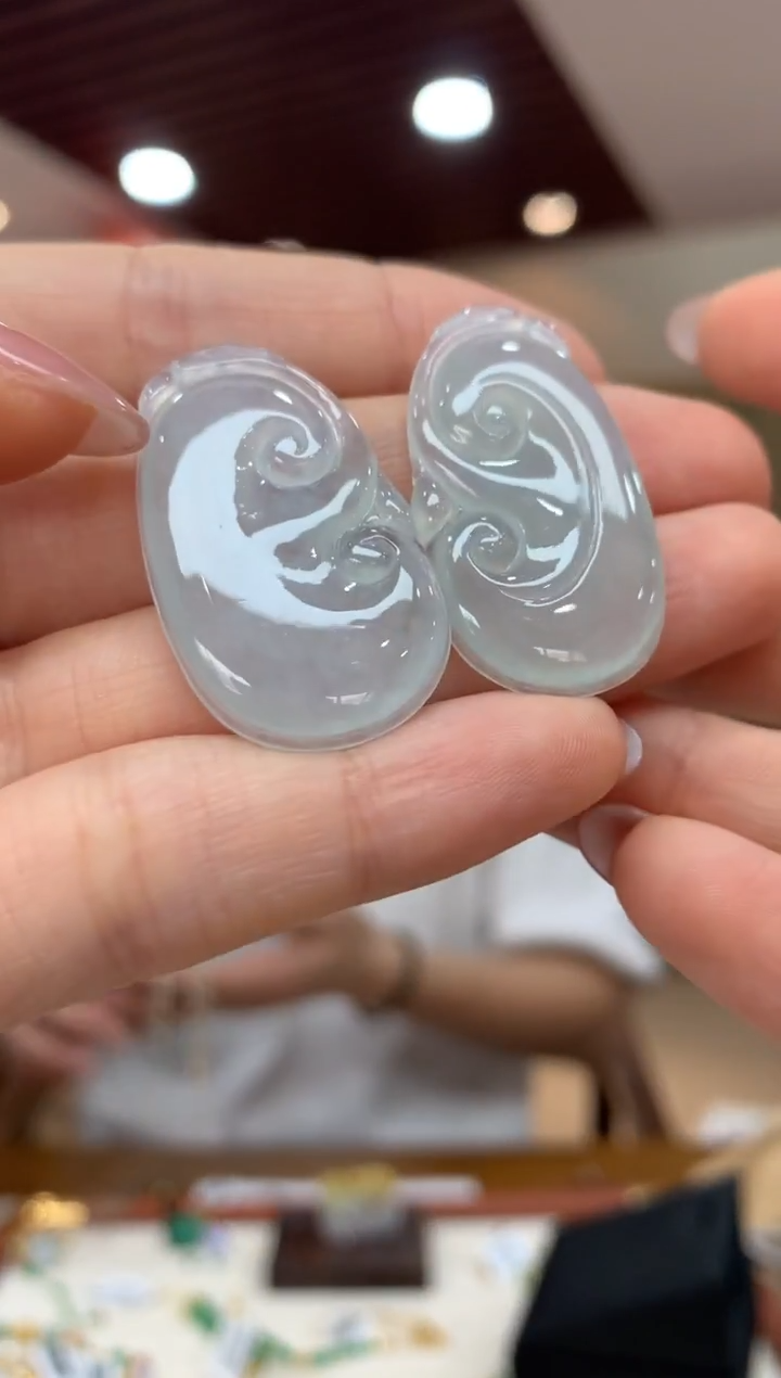 吊坠(不含链)未镶嵌翡翠如意多样性发货1件