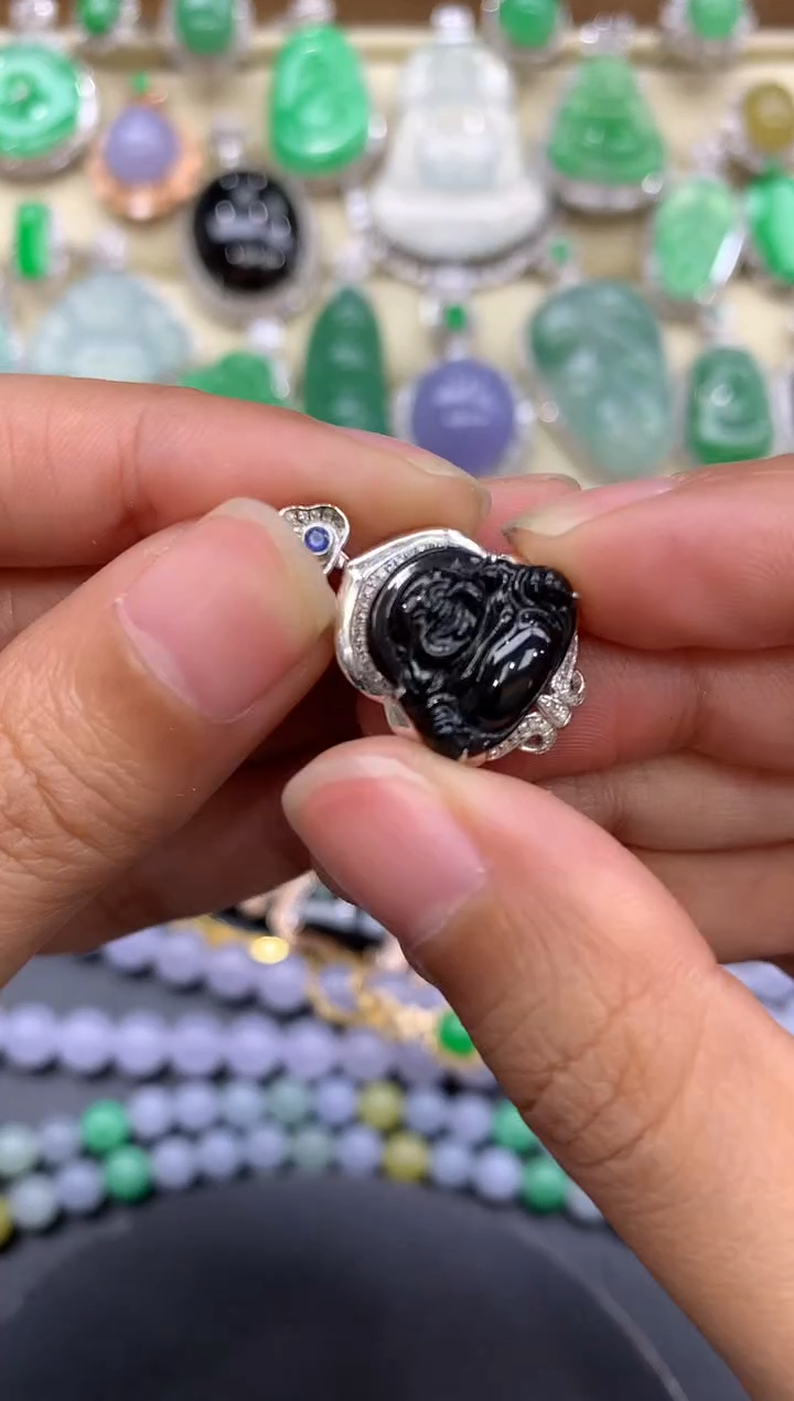 【闪购商品】翡翠颈饰18K金镶嵌182-中国好珍宝