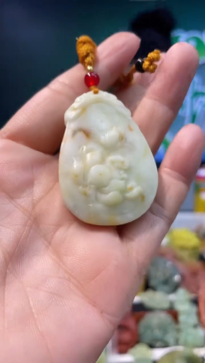 【闪购商品】岫玉吊坠未镶嵌·