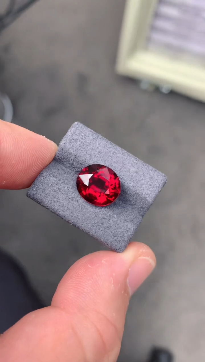 【闪购商品】碧玺裸石未镶嵌5.1ct卢比来碧玺