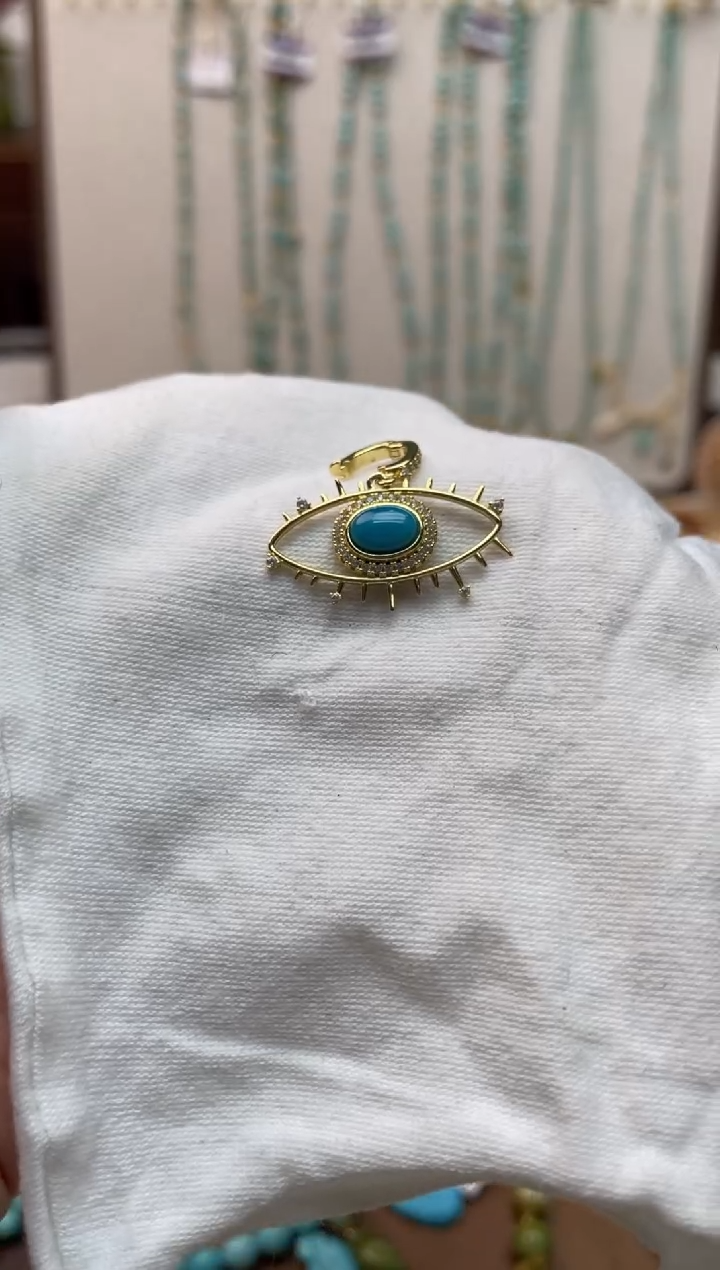 【闪购商品】绿松石珠宝奇石合金224