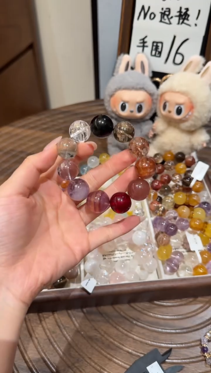 未镶嵌手串水晶） 默认微瑕 多样性发货