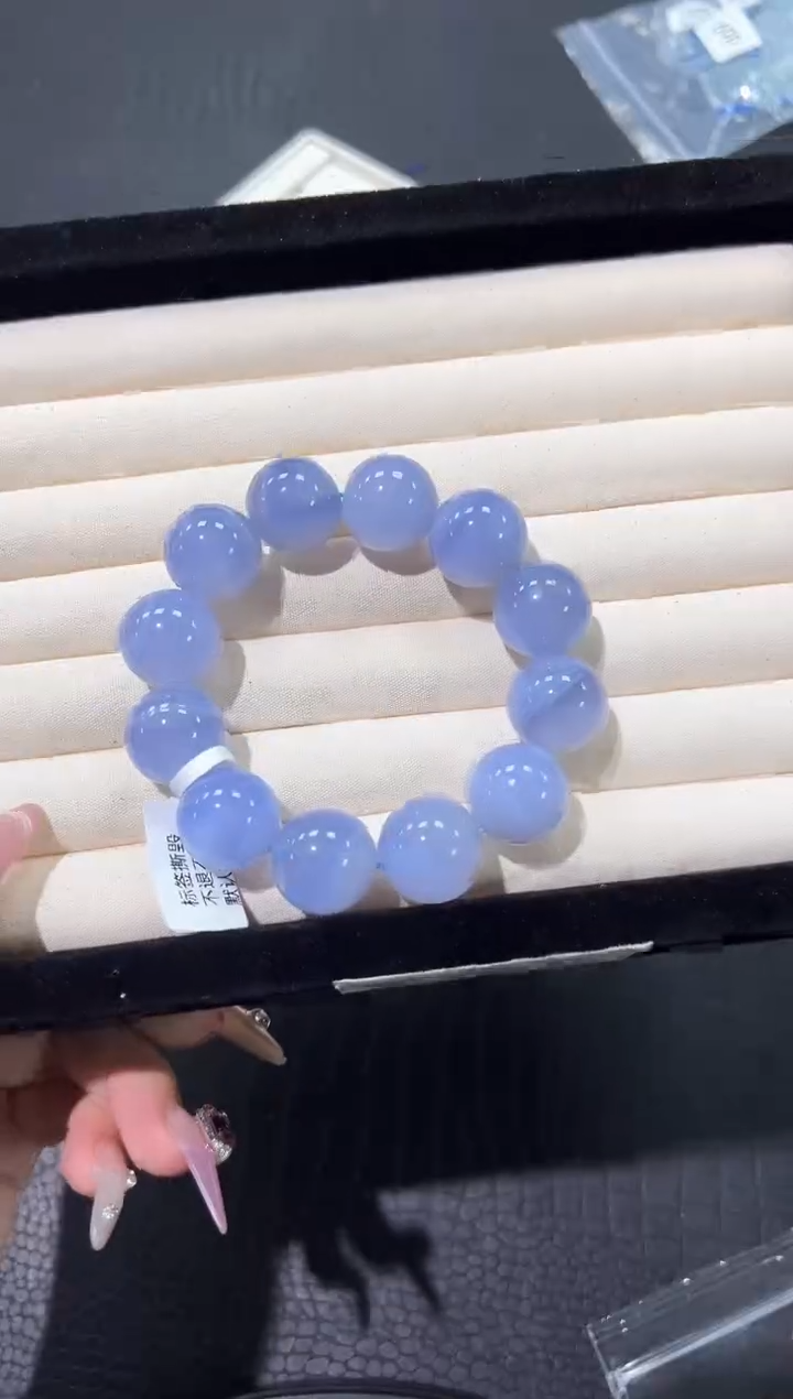 未镶嵌手串玛瑙/玉髓78d多样性发其一【1条】默认微瑕