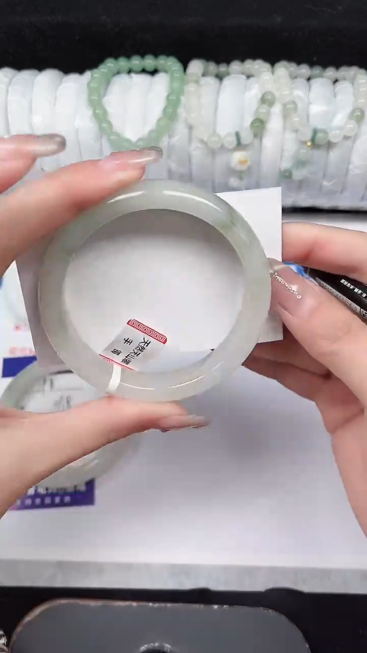 未镶嵌手镯石英质玉199-59/60