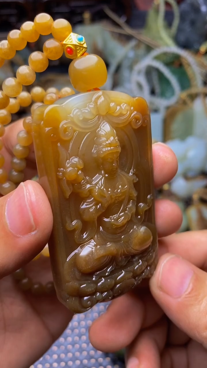 未镶嵌和田玉挂件1