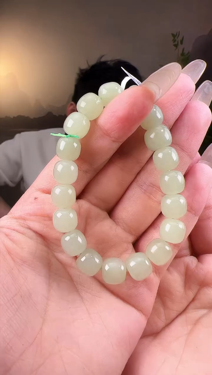 【闪购商品】和田玉手串未镶嵌手串165