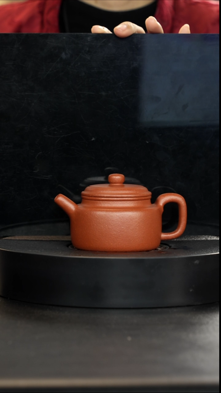 茶壶紫砂精挑24目满砂陶都路红降坡德中200cc