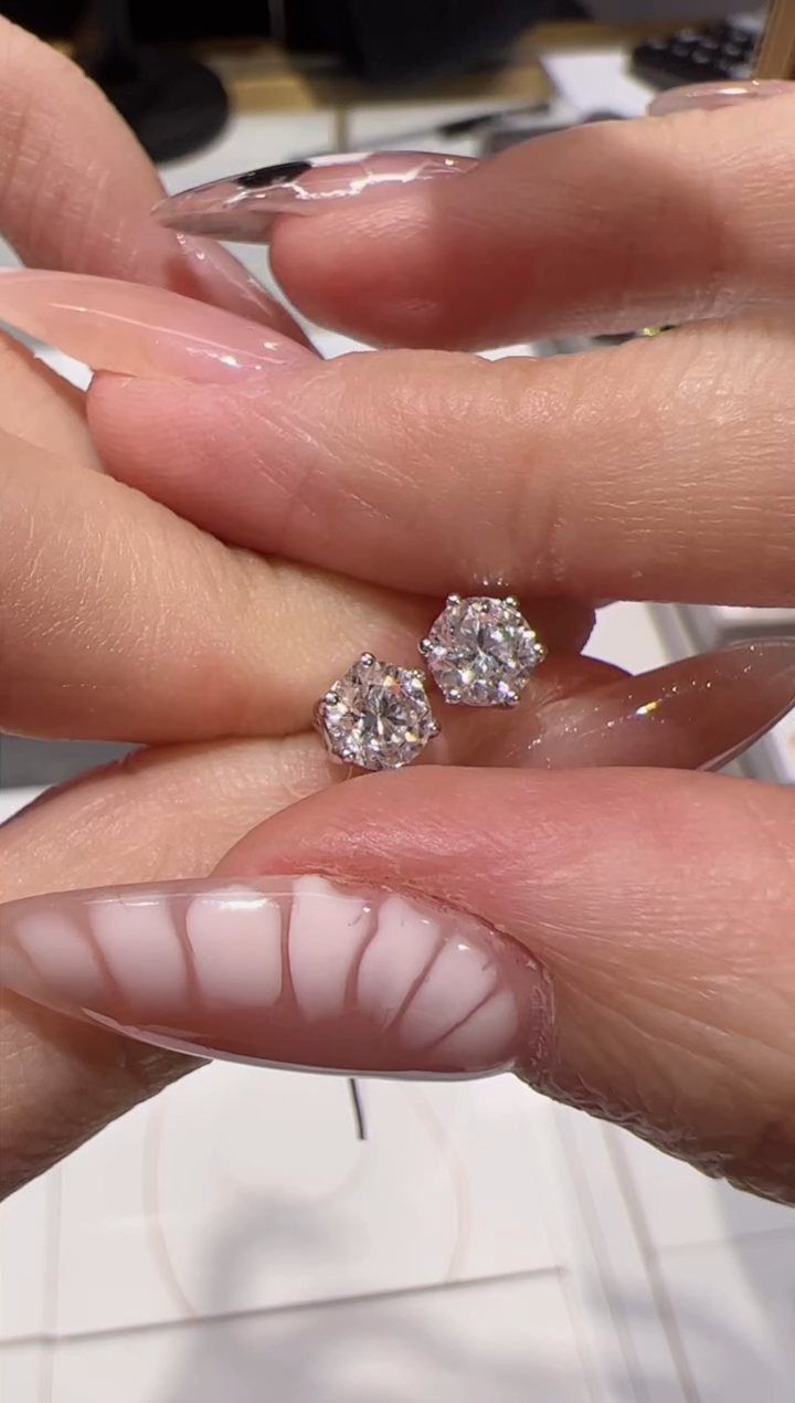 【闪购商品】实验室培育钻石18K金镶嵌@@