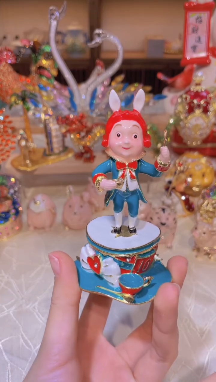 【闪购商品】茶宠布兰兔瓷器好看全部防漏带走