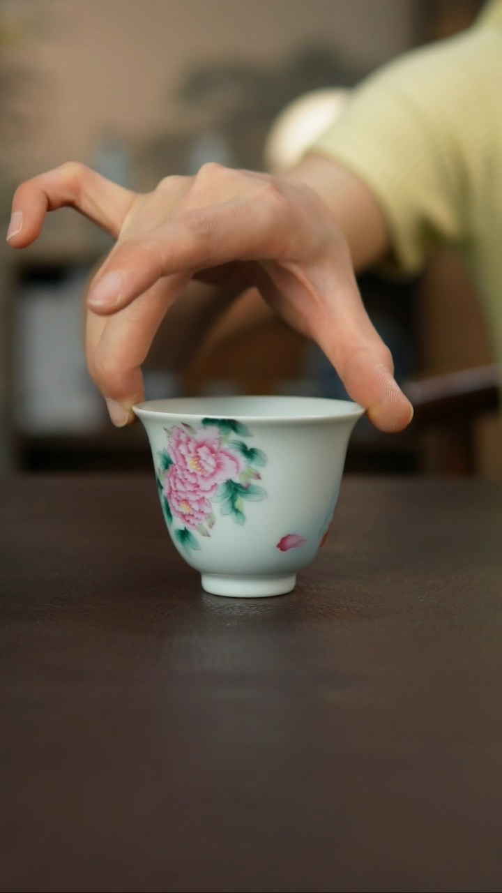 景德镇陶瓷杯碗柴烧多人