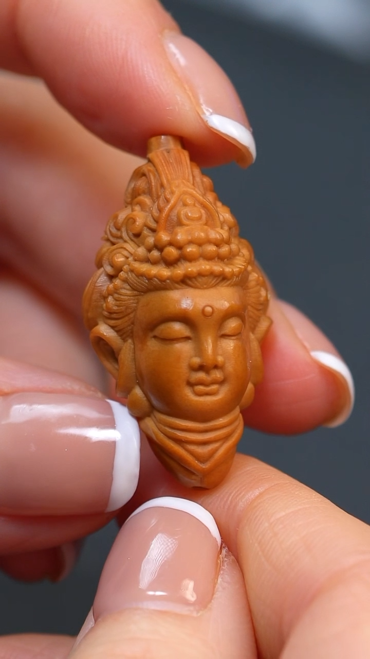 【闪购商品】橄榄核手串观音单颗