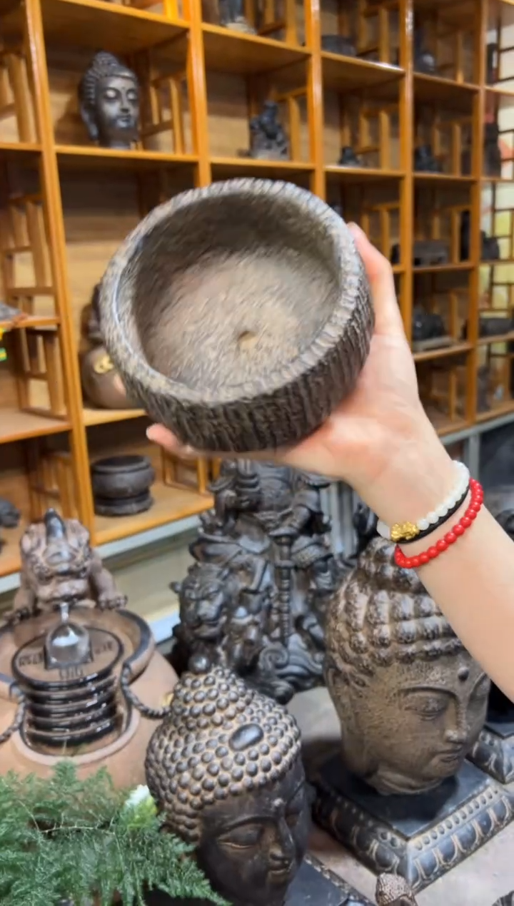 陶土【火山泥】小石钵