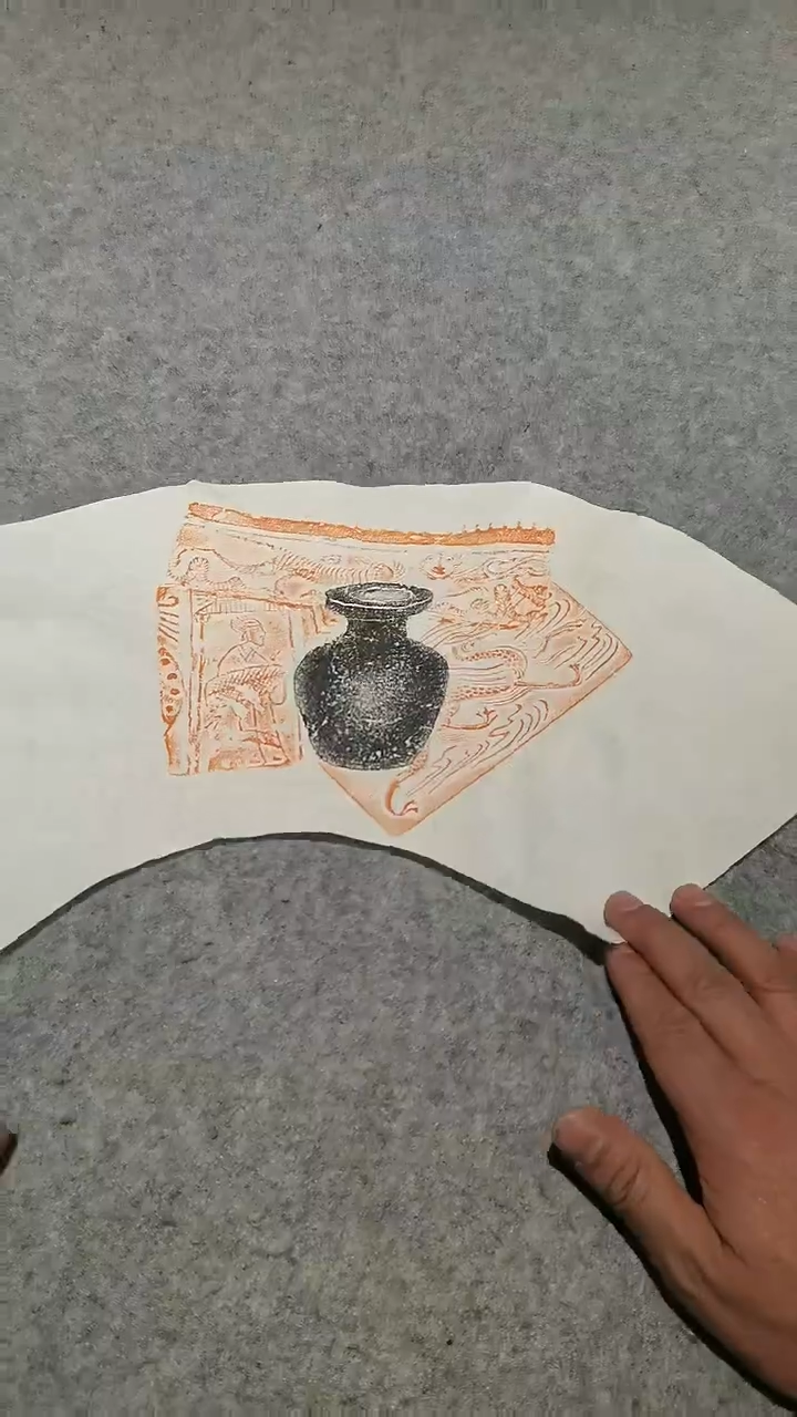 【闪购商品】昌化石印石锦灰堆拓片