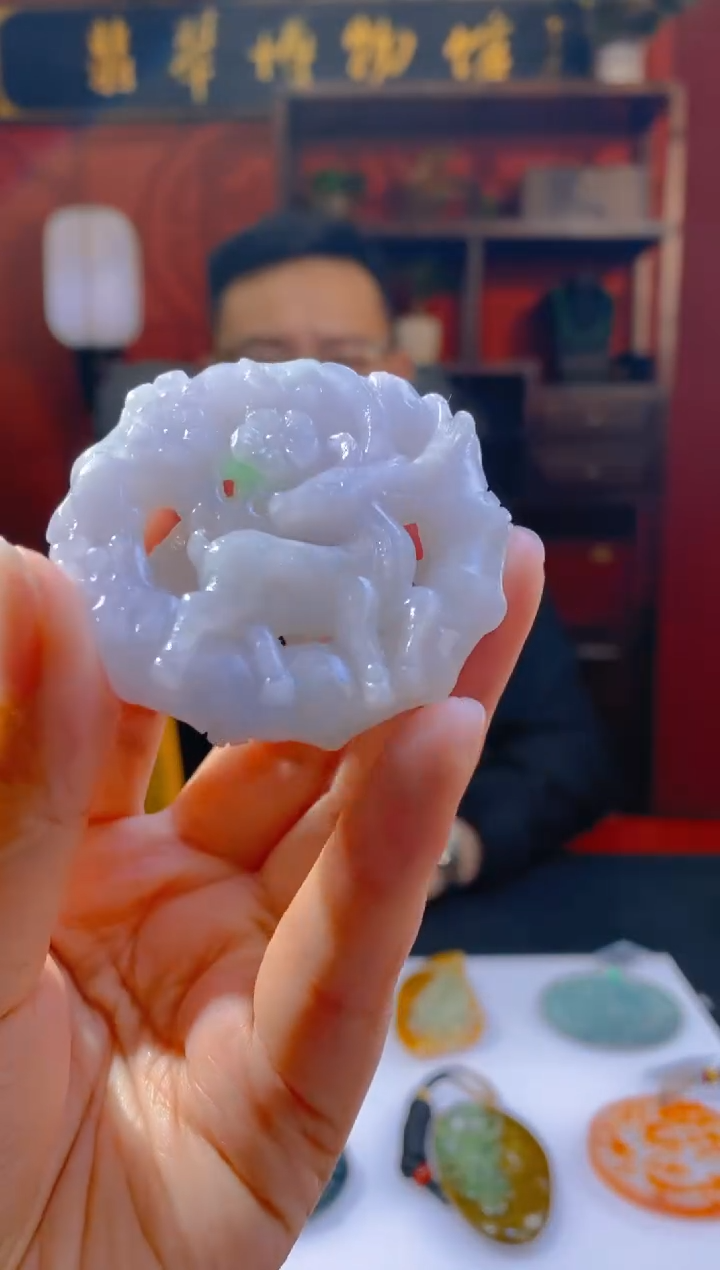 定制翡翠未镶嵌LL翡翠毛货GYH-11