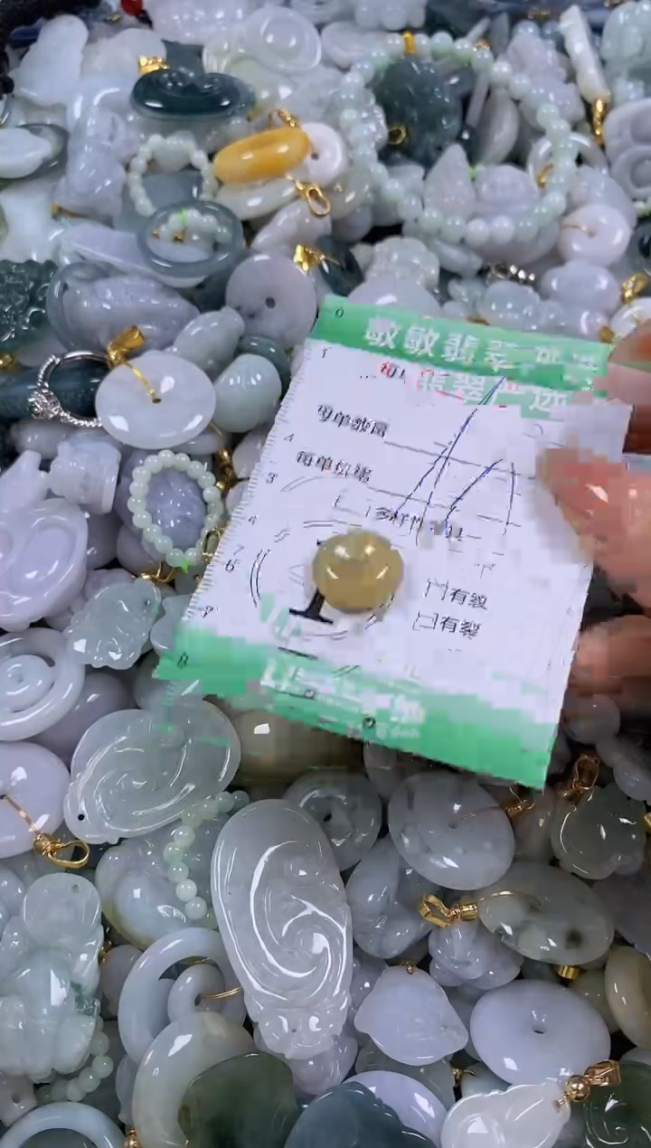 【闪购商品】翡翠颈饰未镶嵌闪购0122345