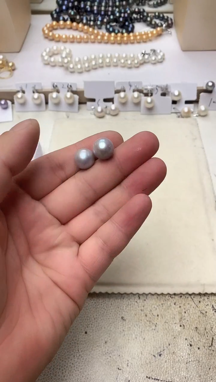 淡水珍珠未镶嵌颈饰1