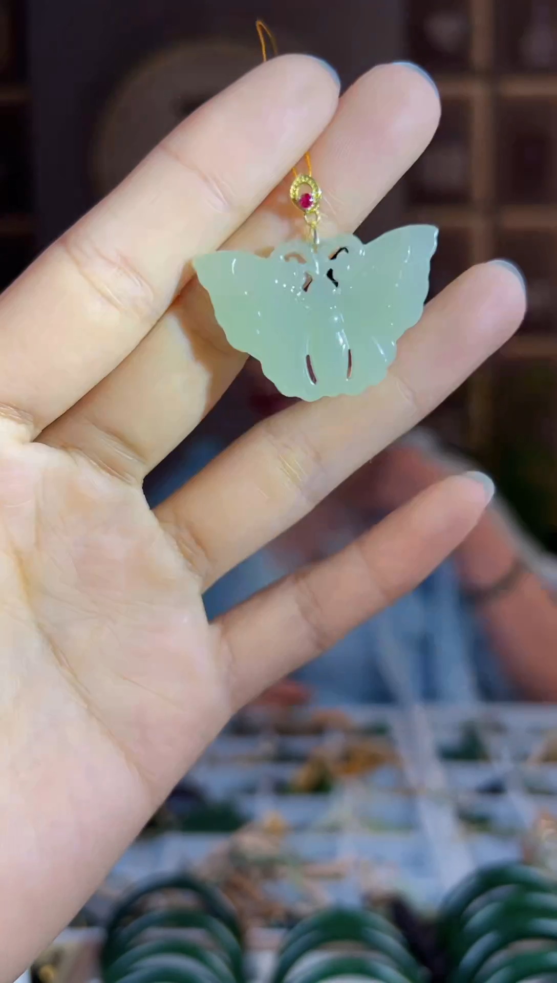 颈饰未镶嵌和田玉拍一发一，拍一发一