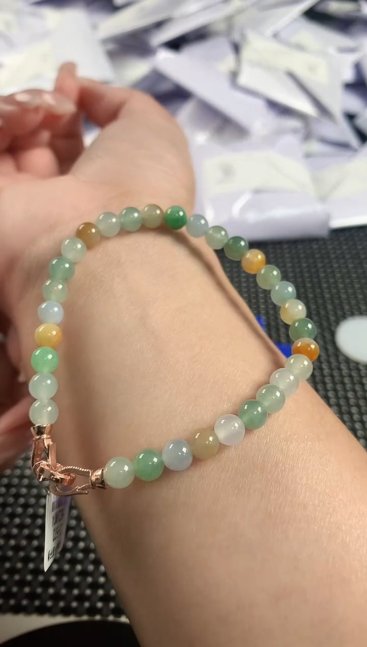 【闪购商品】翡翠手串未镶嵌翡翠21